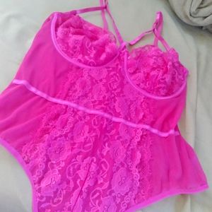 Hot Pink Lingerie